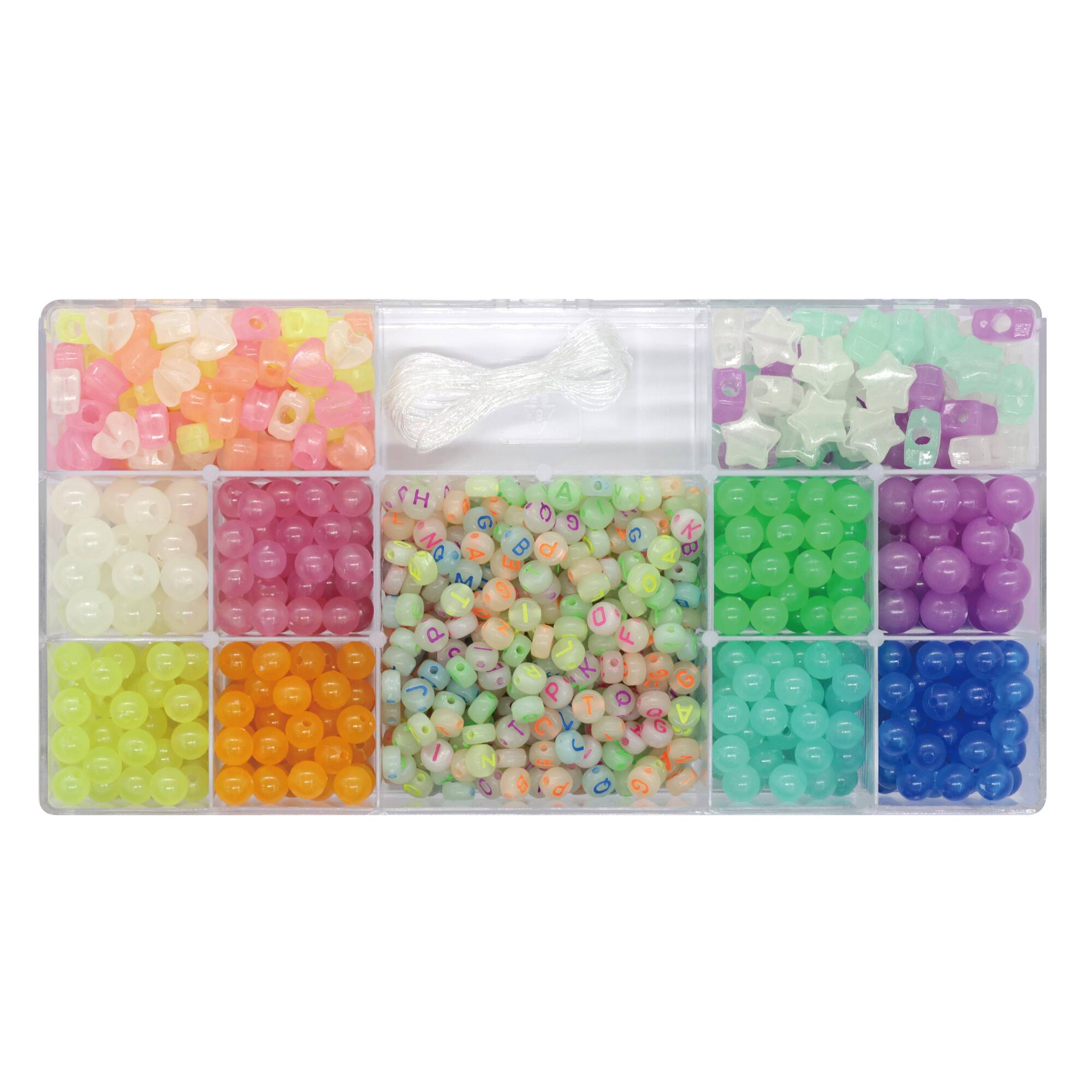 Glow in the Dark Alphabet Bead Kit by Creatology™